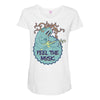 feel the music Maternity Scoop Neck T-shirt