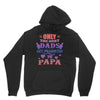 only the best dads get promoted to papa Unisex Hoodie
