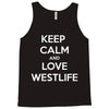 westlife white logo Tank Top