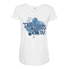 urealms   the tax Maternity Scoop Neck T-shirt