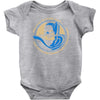 mustache batman Baby Onesie