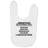 Smartass November Girl Baby Bibs
