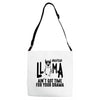 nurse lama Adjustable Strap Totes