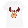 christmas xmas Ladies Fitted T-Shirt