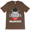 [granma name]proud grandma graduate 2018. T-Shirt