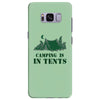 camping is in tents t shirt Samsung Galaxy S8 Plus