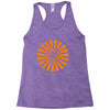 orange vec Racerback Tank