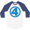 number 4 3/4 Sleeve Shirt