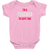 i am a teacher Baby Bodysuit