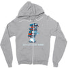 just a little light reading Zipper Hoodie
