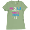pink or blue mommy is expecting number 2 new Ladies Fitted T-Shirt