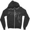 circuit ulatory system Zipper Hoodie