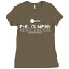 phil dunphy real estate Ladies Fitted T-Shirt