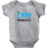 It's A Twin Thing Baby Onesie