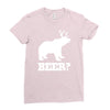 beer Ladies Fitted T-Shirt