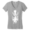 wolverine avengers inspired superhero Women's V-Neck T-Shirt