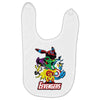 nick fureon's eevengers Baby Bibs