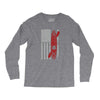 kayak american flag Long Sleeve Shirts