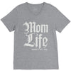 mom lifemom life V-Neck Tee