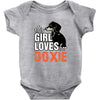 This Girl Loves Her Doxie Baby Onesie