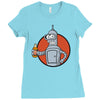 vault bot Ladies Fitted T-Shirt
