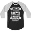 Super Cool Pawpaw Of A Freaking Awesome Granddaughter 3/4 Sleeve Shirt