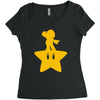 mario's shot Women's Triblend Scoop T-shirt