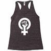 feminist human rights justice activist Racerback Tank