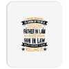 Super Cool Father In Law Of A Freaking Awesome Son In Law Mousepad