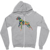 zentangle Zipper Hoodie