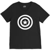 capitan america sticker vinyl decal V-Neck Tee