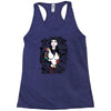 girl snake skull Racerback Tank