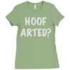 hoof arted Ladies Fitted T-Shirt