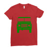 defender land rover Ladies Fitted T-Shirt