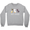 happy meowr Crewneck Sweatshirt