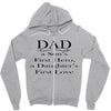 dad a sons first hero Zipper Hoodie