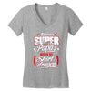 vaderdagtip Women's V-Neck T-Shirt