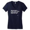 perfect head funny bald Women's V-Neck T-Shirt