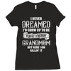 Perfect Freakin Grandmom Ladies Fitted T-Shirt