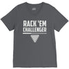 rack em billiards V-Neck Tee