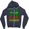 oh yeah kaleween Zipper Hoodie