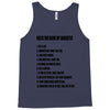 rules for dating my daughter shirt t shirt perfect father's gift Tank Top