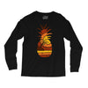 pineapple and beach Long Sleeve Shirts