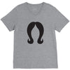 hair V-Neck Tee