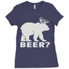 beer Ladies Fitted T-Shirt