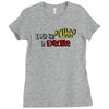 i put the cute in execute Ladies Fitted T-Shirt
