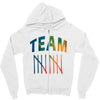 team 10 by jake paul Zipper Hoodie