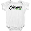 chicana with rose Baby Bodysuit
