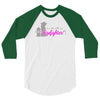 lady firefighter 3/4 Sleeve Shirt