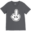 ski glove V-Neck Tee